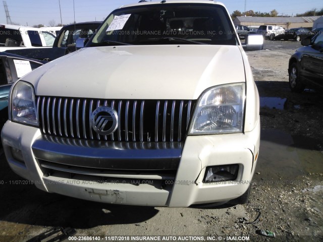 4M2EU48E07UJ19763 - 2007 MERCURY MOUNTAINEER PREMIER CREAM photo 6