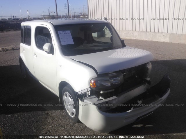 JN8AZ2KR3BT212494 - 2011 NISSAN CUBE S/SL/KROM WHITE photo 1