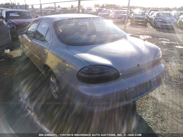 1G2WJ52MXXF334262 - 1999 PONTIAC GRAND PRIX SE SILVER photo 3