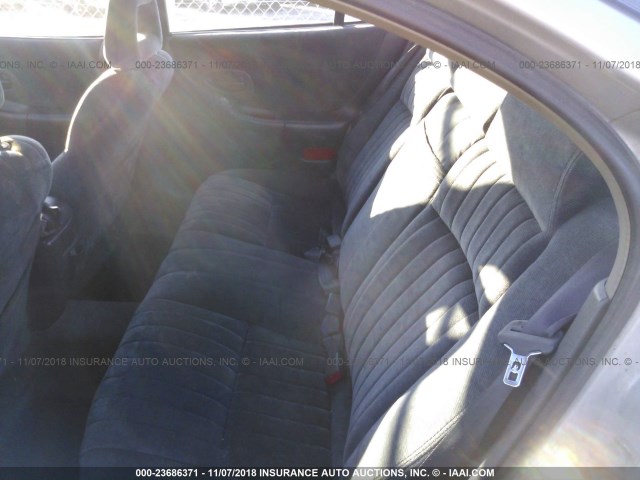1G2WJ52MXXF334262 - 1999 PONTIAC GRAND PRIX SE ვერცხლისფერი ფოტო 8
