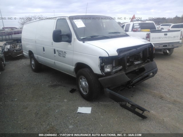 1FTSS3ES0CDB06749 - 2012 FORD ECONOLINE E350 SUPER DUTY VAN WHITE photo 1