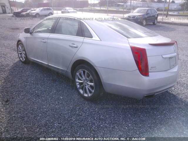 2G61M5S37E9188884 - 2014 CADILLAC XTS LUXURY COLLECTION SILVER photo 3