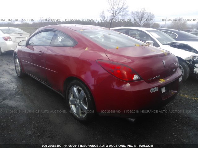 1G2ZH158864130683 - 2006 PONTIAC G6 GT RED photo 3