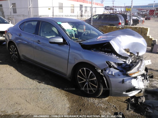 19UUB2F51FA018828 - 2015 ACURA TLX TECH SILVER photo 1