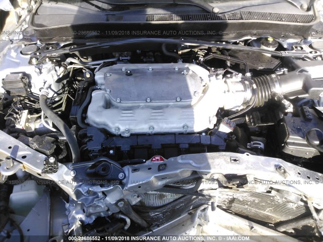 19UUB2F51FA018828 - 2015 ACURA TLX TECH SILVER photo 10