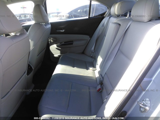 19UUB2F51FA018828 - 2015 ACURA TLX TECH SILVER photo 8