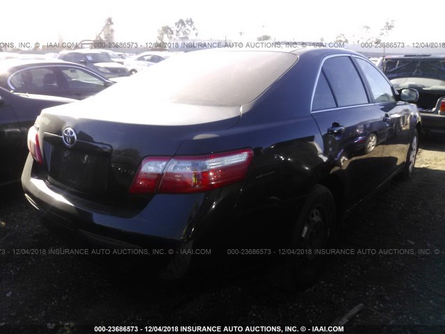 4T4BE46K79R089227 - 2009 TOYOTA CAMRY SE/LE/XLE BLACK photo 4