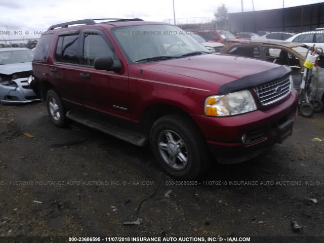 1FMZU63K35UC03133 - 2005 FORD EXPLORER XLT/XLT SPORT/NBX BURGUNDY photo 1