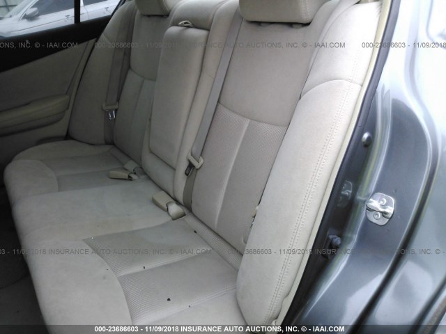 1N4AA5AP6EC471821 - 2014 NISSAN MAXIMA S/SV GRAY photo 8