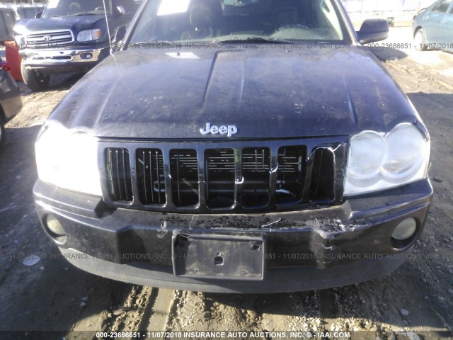 1J4GR48K65C592411 - 2005 JEEP GRAND CHEROKEE LAREDO/COLUMBIA/FREEDOM 黑色 照片 6
