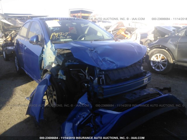 1G1JB5SH5H4142968 - 2017 CHEVROLET SONIC LS 蓝色 照片 1