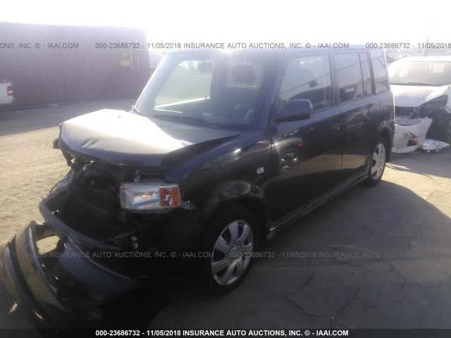 JTLKT324264125167 - 2006 SCION XB XB BLACK photo 2