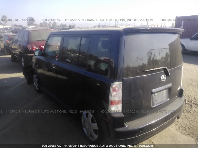 JTLKT324264125167 - 2006 SCION XB XB BLACK photo 3