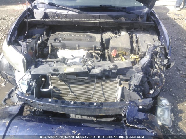 JTLKE50E281035457 - 2008 TOYOTA SCION XB Mavi foto 10