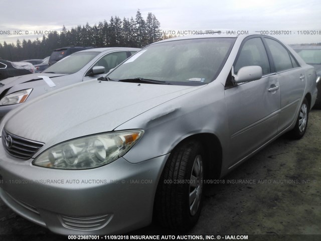 4T1BE30K76U658702 - 2006 TOYOTA CAMRY LE/XLE/SE SILVER photo 6