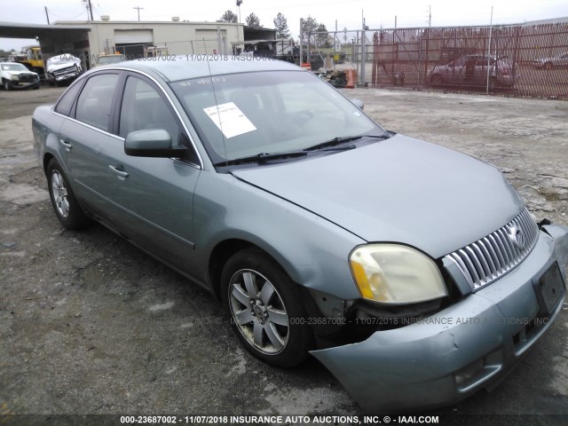 1MEFM40145G628350 - 2005 MERCURY MONTEGO LUXURY GREEN photo 1