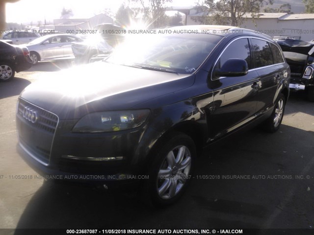 WA1BY74L68D040693 - 2008 AUDI Q7 3.6 QUATTRO PREMIUM BLACK photo 2