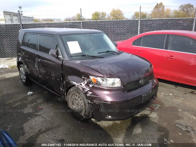 JTLZE4FE1A1115144 - 2010 TOYOTA SCION XB მუქწითელი ფოტო 1