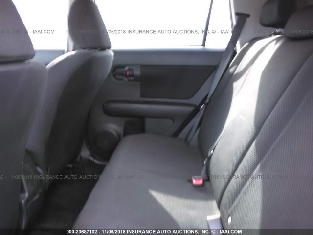 JTLZE4FE1A1115144 - 2010 TOYOTA SCION XB მუქწითელი ფოტო 8
