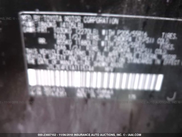 JTLZE4FE1A1115144 - 2010 TOYOTA SCION XB მუქწითელი ფოტო 9