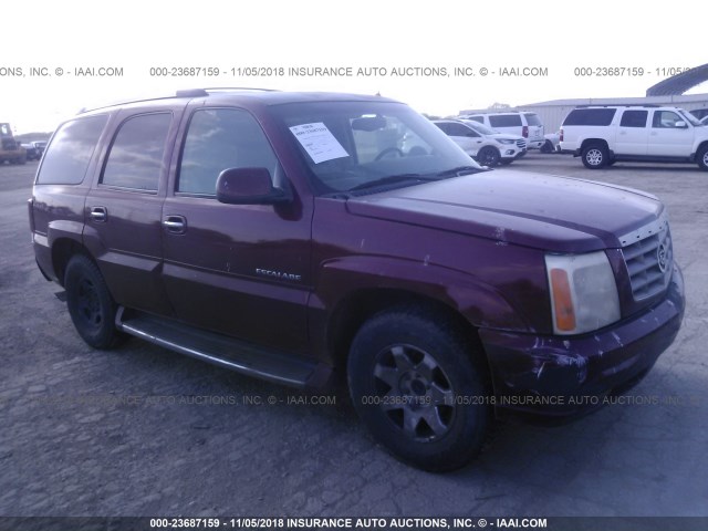 1GYEC63T02R225307 - 2002 CADILLAC ESCALADE LUXURY RED photo 1