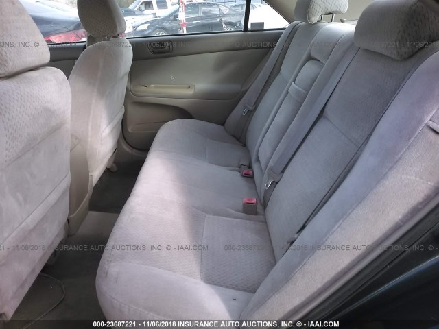 4T1BF32K93U556825 - 2003 TOYOTA CAMRY LE/XLE/SE GREEN photo 8