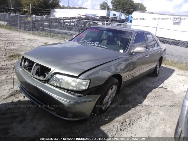 JNKBY31A4VM301198 - 1997 INFINITI Q45 T GRAY photo 2