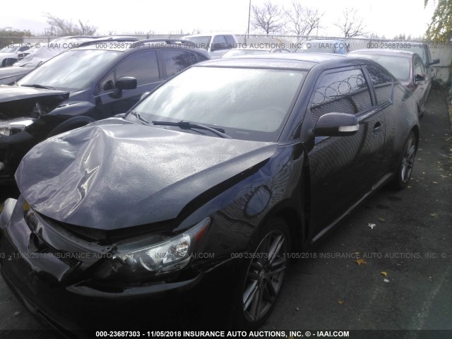 JTKJF5C79C3030134 - 2012 TOYOTA SCION TC 黑色 照片 2