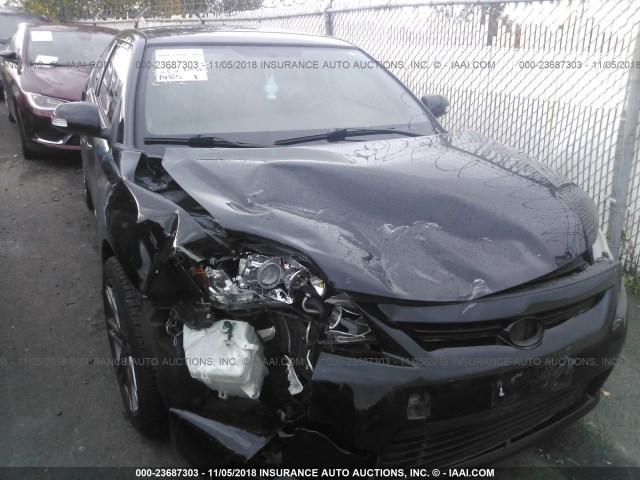 JTKJF5C79C3030134 - 2012 TOYOTA SCION TC 黑色 照片 6