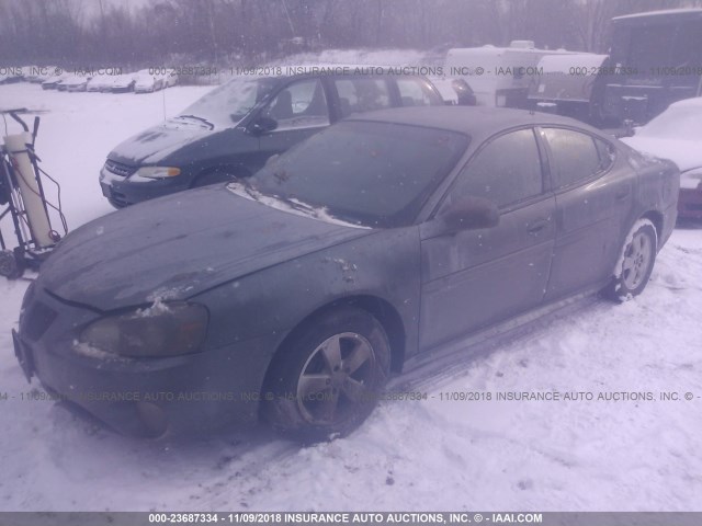 2G2WP522851157289 - 2005 PONTIAC GRAND PRIX ნაცრისფერი ფოტო 2