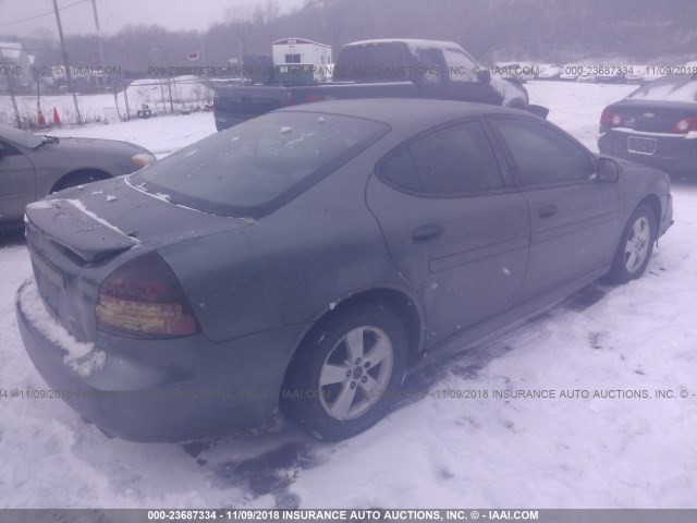 2G2WP522851157289 - 2005 PONTIAC GRAND PRIX ნაცრისფერი ფოტო 4
