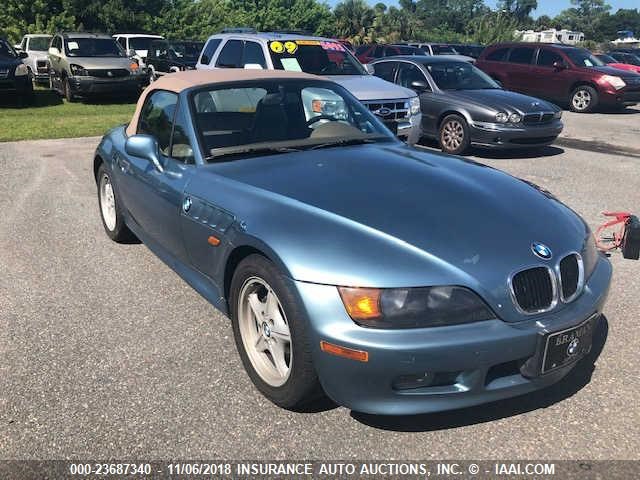 4USCH7325VLB82180 - 1997 BMW Z3 1.9 BLUE photo 1