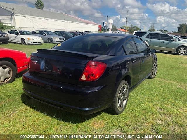 1G8AY15PX7Z119621 - 2007 SATURN ION Dark Blue photo 4