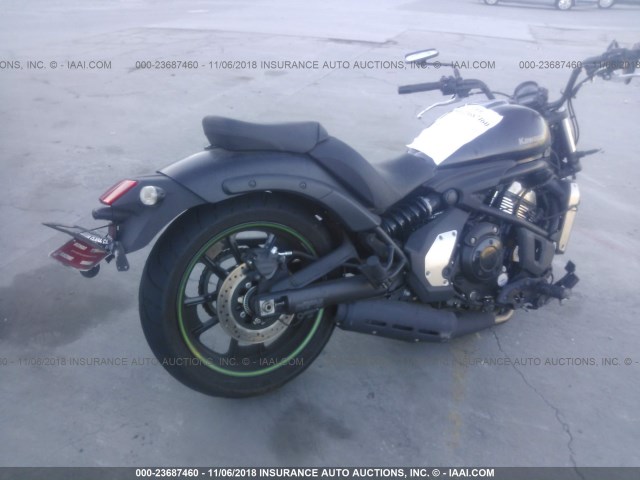 JKAENEB17FDA06600 - 2015 KAWASAKI EN650 B BLACK photo 4