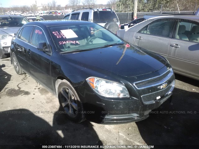 1G1ZC5EU9BF119147 - 2011 CHEVROLET MALIBU 1LT 黑色 照片 1