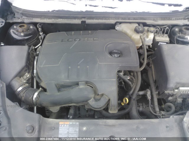 1G1ZC5EU9BF119147 - 2011 CHEVROLET MALIBU 1LT 黑色 照片 10