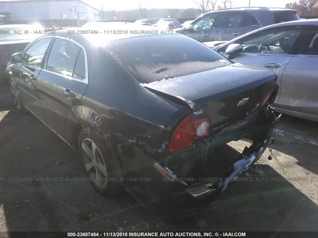 1G1ZC5EU9BF119147 - 2011 CHEVROLET MALIBU 1LT 黑色 照片 3