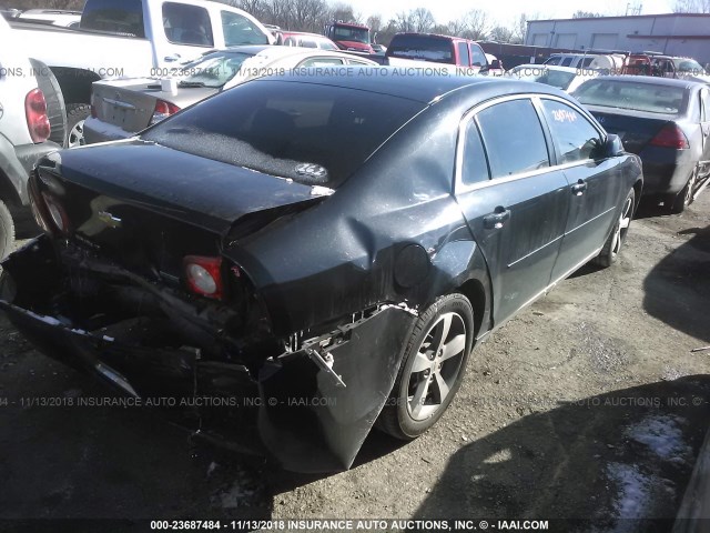 1G1ZC5EU9BF119147 - 2011 CHEVROLET MALIBU 1LT 黑色 照片 4