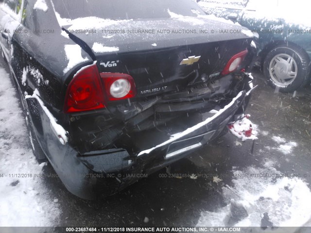 1G1ZC5EU9BF119147 - 2011 CHEVROLET MALIBU 1LT 黑色 照片 6