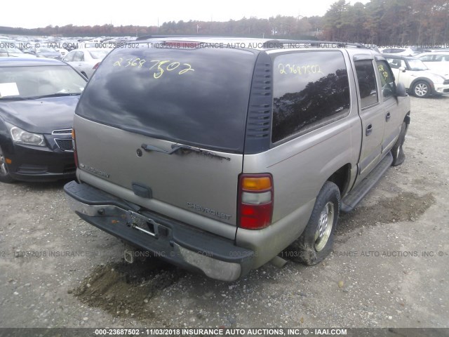 1GNFK16Z43J160453 - 2003 CHEVROLET SUBURBAN K1500 TAN photo 4