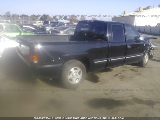 2GCEC19V9Y1364435 - 2000 CHEVROLET SILVERADO C1500 BLACK photo 4