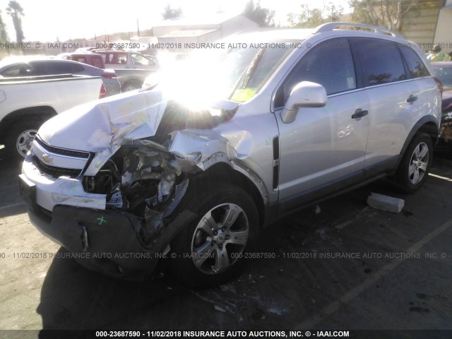 3GNAL2EK9ES510727 - 2014 CHEVROLET CAPTIVA LS 银色 照片 2