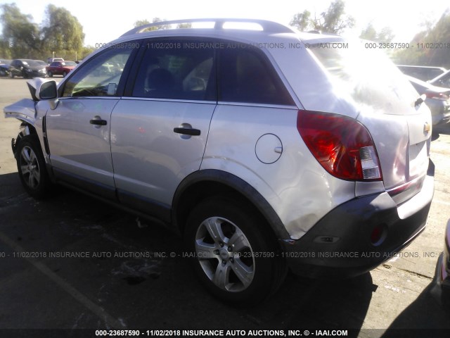 3GNAL2EK9ES510727 - 2014 CHEVROLET CAPTIVA LS 银色 照片 3
