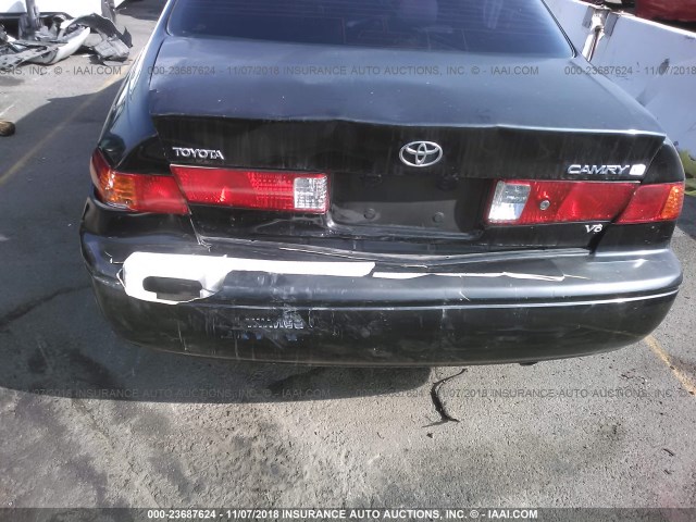 4T1BF28K71U117525 - 2001 TOYOTA CAMRY LE/XLE Schwarz Foto 6