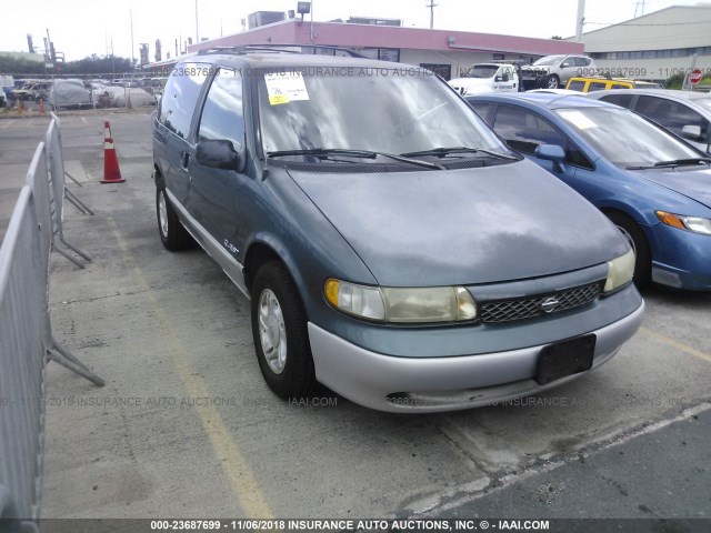 4N2DN11W6TD835817 - 1996 NISSAN QUEST XE/GXE GREEN photo 1