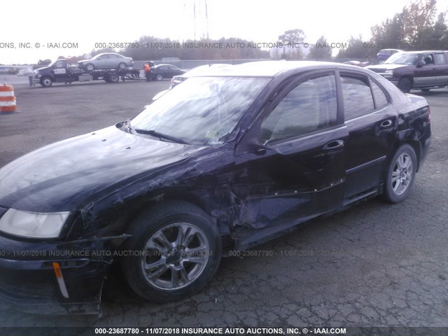 YS3FD46Y071101152 - 2007 SAAB 9-3 2.0T BLACK photo 6