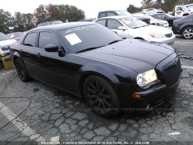 2C3KA73W46H362209 - 2006 CHRYSLER 300C SRT-8 BLACK photo 1