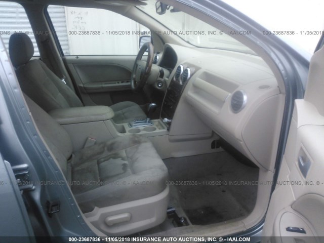 1FMDK02157GA24471 - 2007 FORD FREESTYLE SEL GRAY photo 5