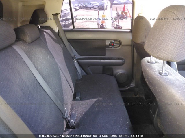 JTLKE50E391092297 - 2009 TOYOTA SCION XB 银色 照片 8