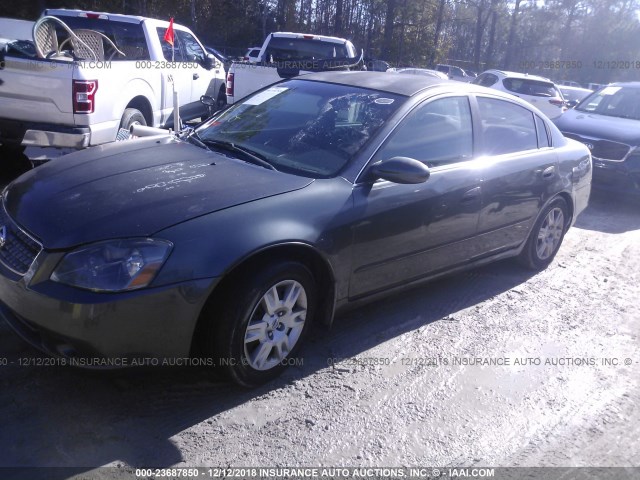 1N4AL11D35C166625 - 2005 NISSAN ALTIMA S/SL GRAY photo 2